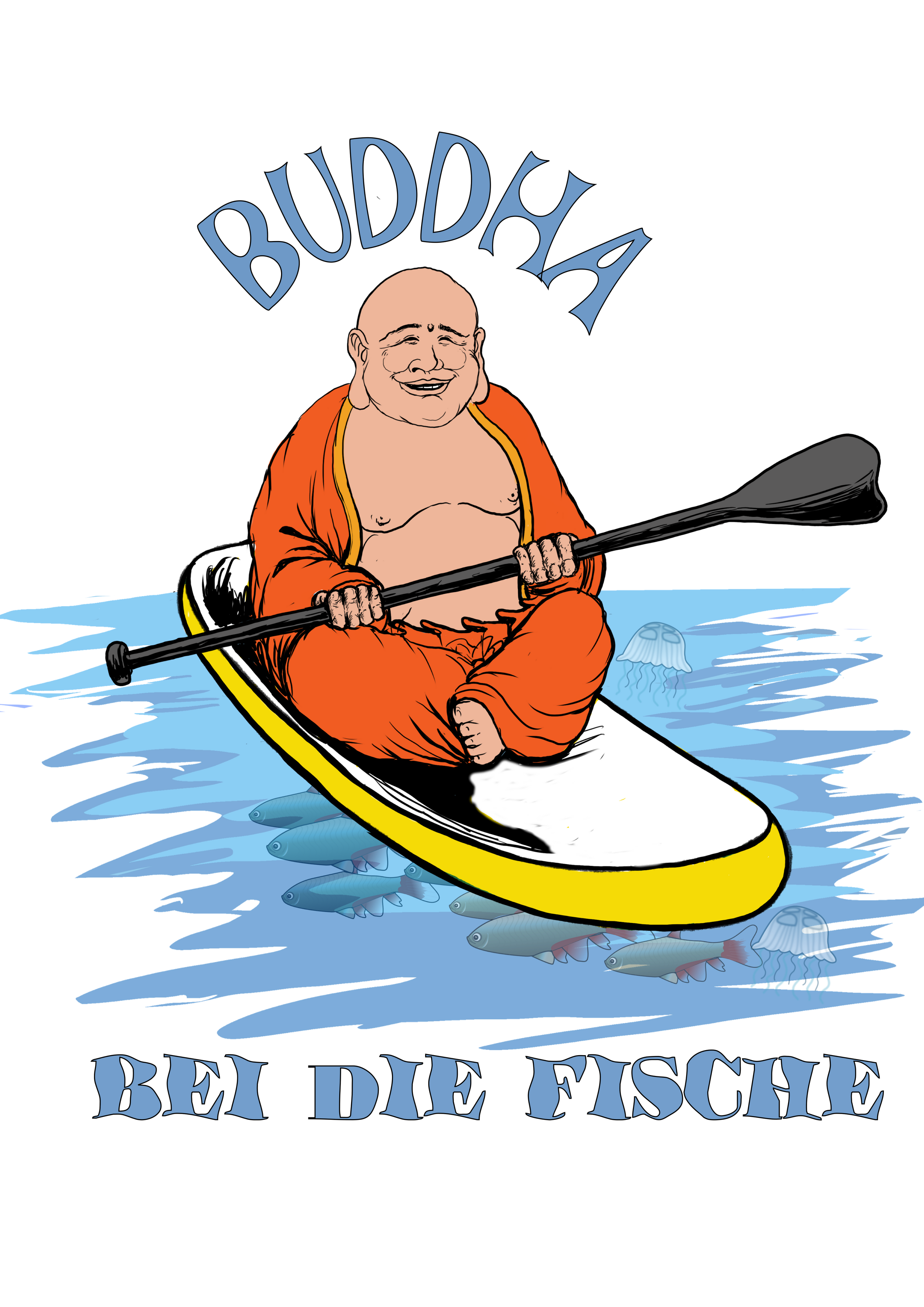 Buddha bei die Fische