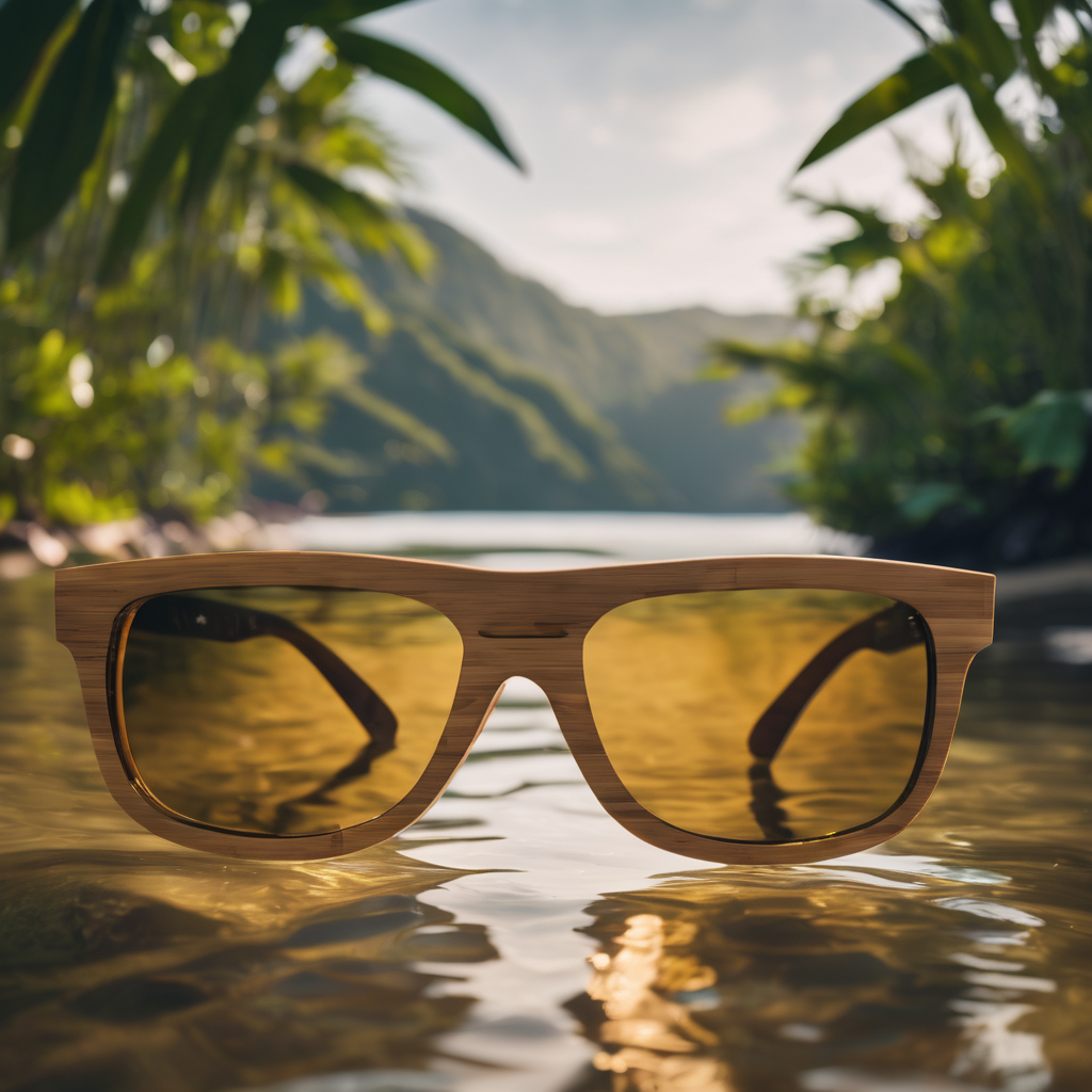 Holz Sonnenbrillen - schwimmend & nachhaltig