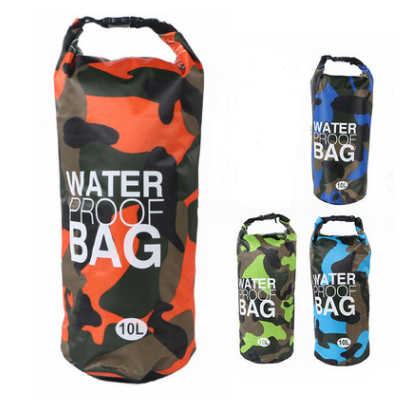 wasserdichter Packsack in Tarnmuster