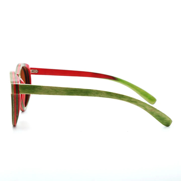 GREEN WAVE – Schwimmende Bambus Sonnenbrille für stilbewusste Wassersportler