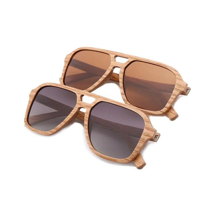 Lumber Surf Holz Sonnenbrille – Nachhaltig, Kratzfest, UV400-Schutz & Schwimmfähig