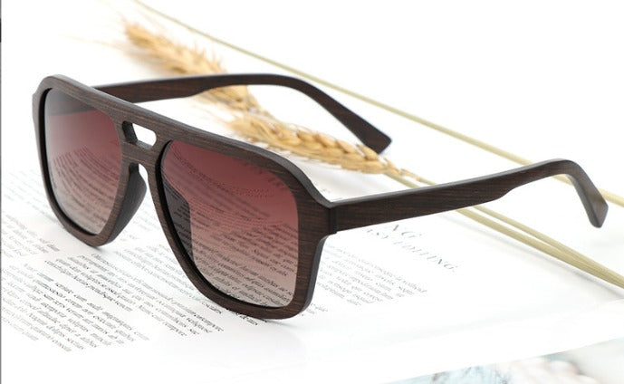 Lumber Surf Holz Sonnenbrille – Nachhaltig, Kratzfest, UV400-Schutz & Schwimmfähig