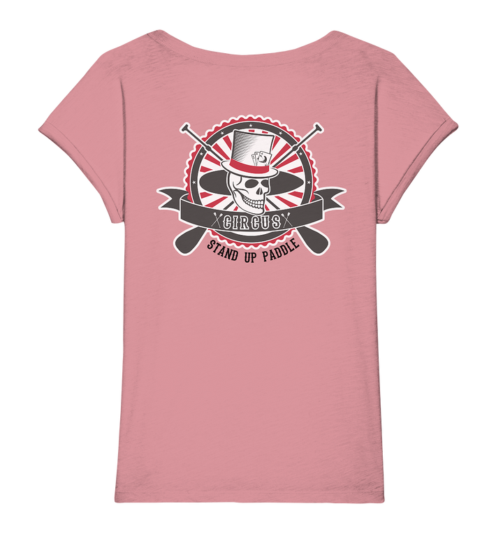 I don't need a therapist (mit Circus-Logo auf Rückseite) - Ladies Organic Slub Shirt