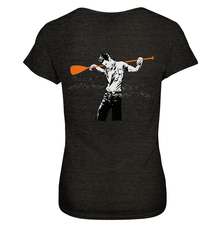 James Ladies Organic V-Neck Shirt