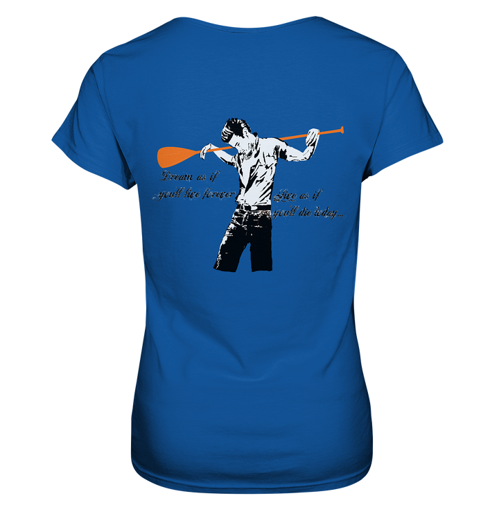 James Ladies Organic V-Neck Shirt