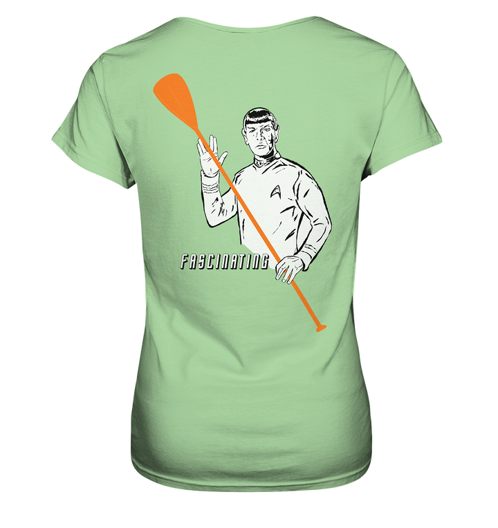 Spock Ladies Organic V-Neck Shirt