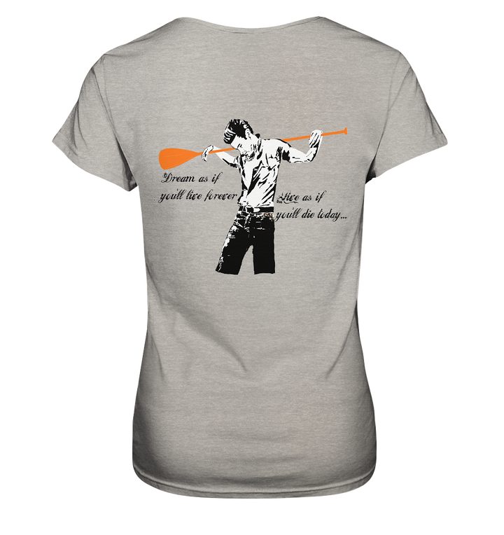 James Ladies Organic V-Neck Shirt