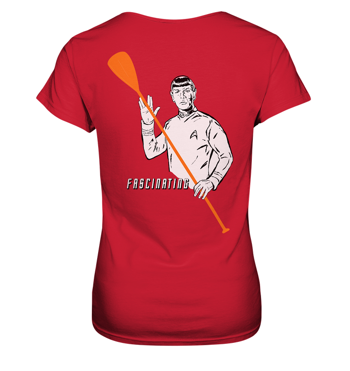 Spock Ladies Organic V-Neck Shirt