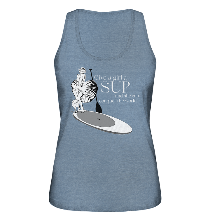 T-Shirt "Marilyn" für Damen - Organic Shirt (meliert)