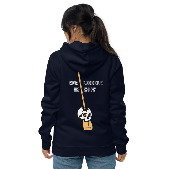 Nur Paddeln im Kopf - Organic Hoodie
