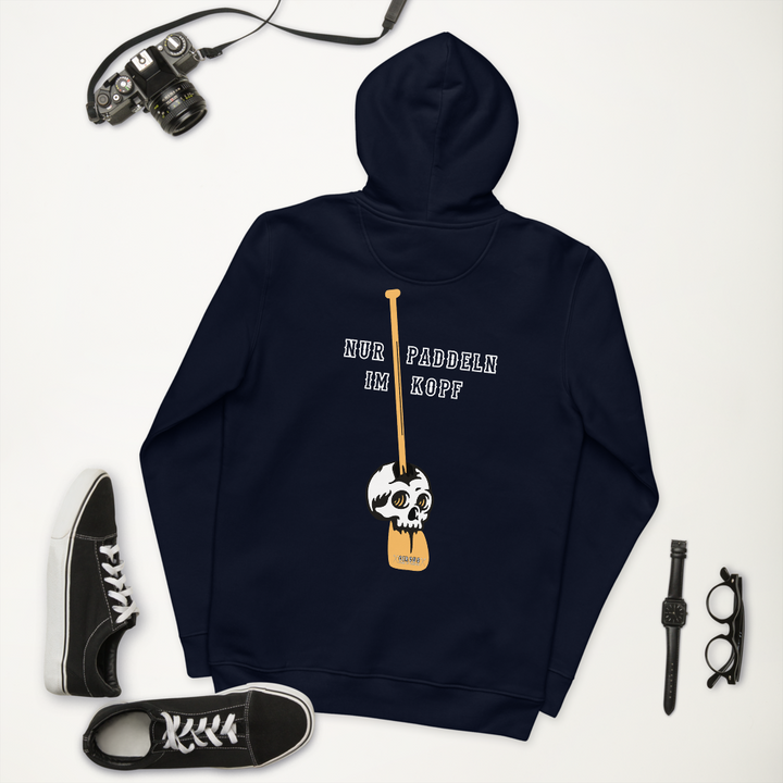 Nur Paddeln im Kopf - Organic Hoodie
