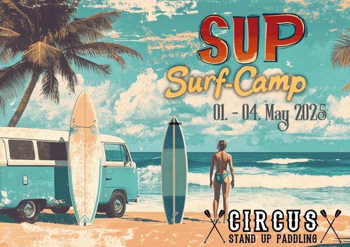 SUP Surf Camp - SUP Surfen in Hvide Sande