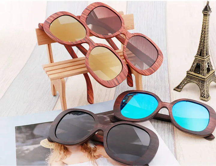 Die schwimmende Holz Sonnenbrille ist perfekt für Paddler, Perfekte Surf Sonnenbrille, Perfekte SUP Sonnenbrille