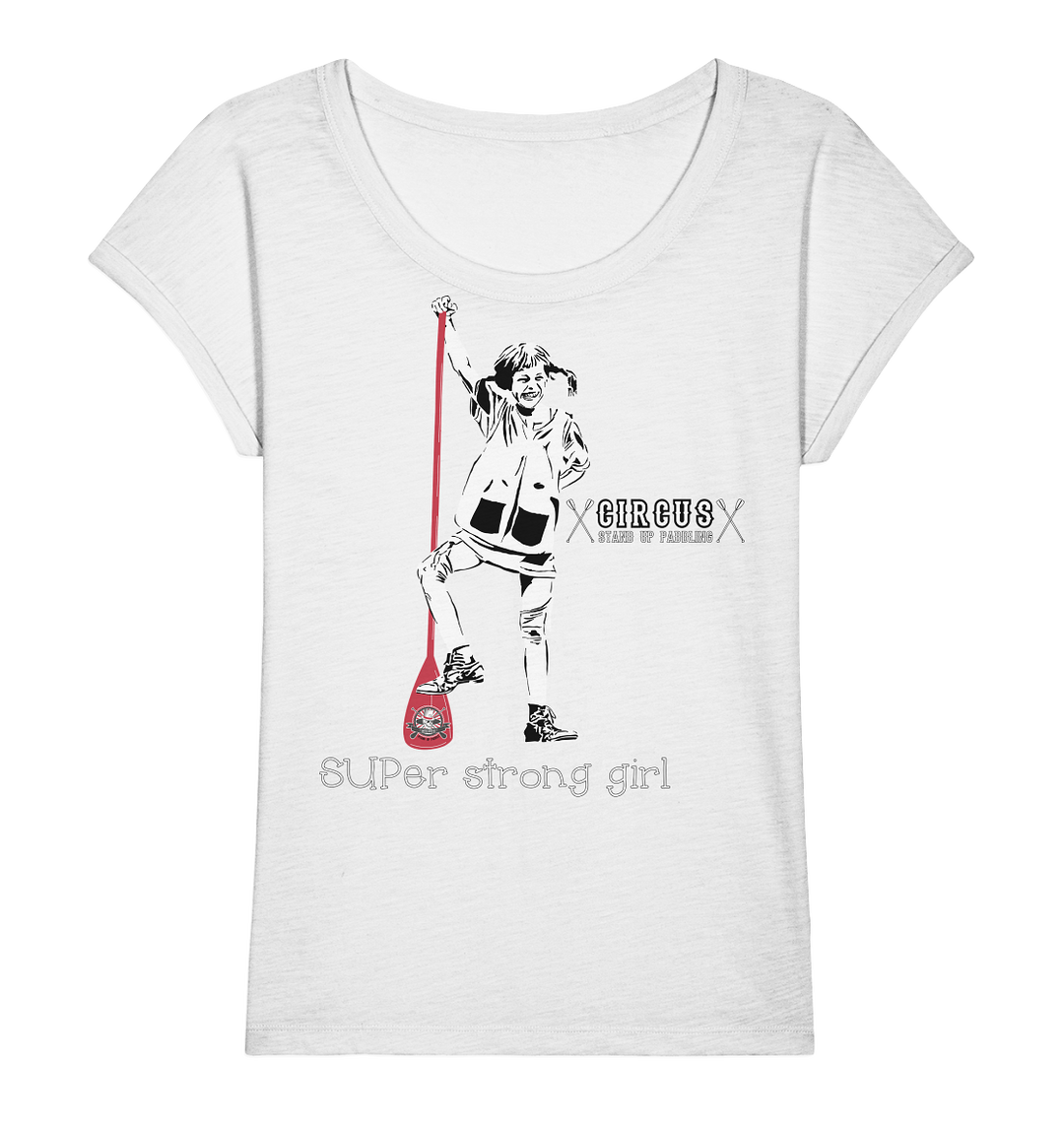 Pippi Langstrumpf - Ladies Organic Slub Shirt