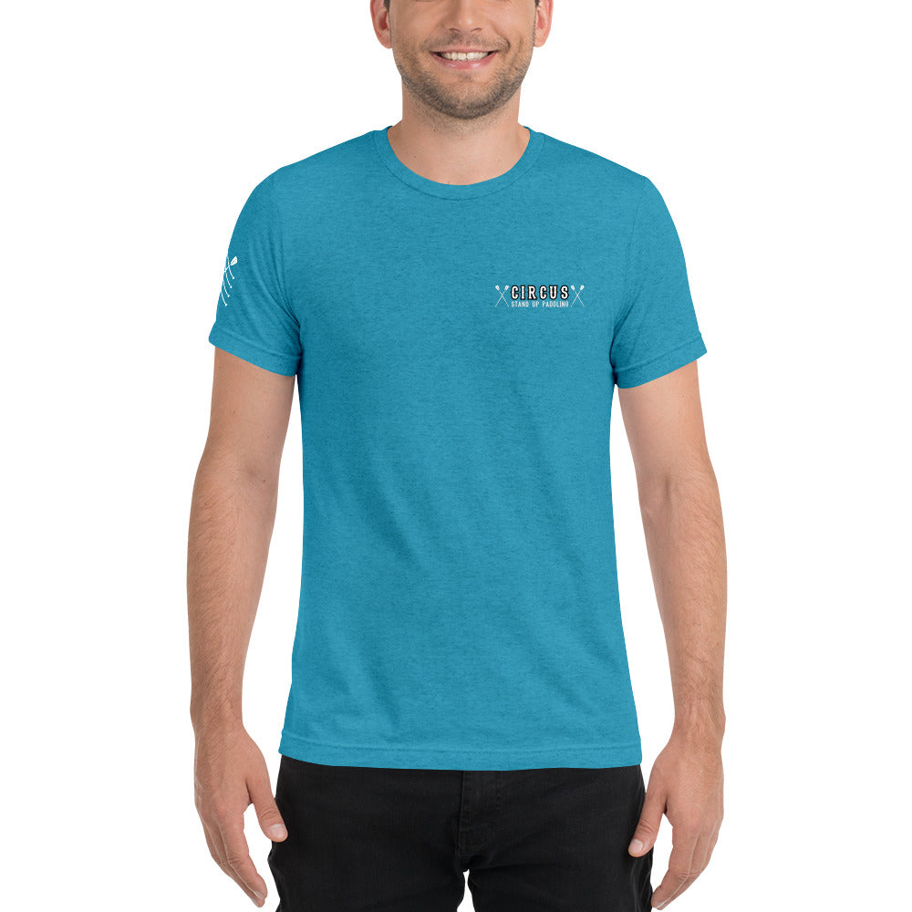 Downwind - Rider of the storm, hochwertiges Tri-Blend T-Shirt